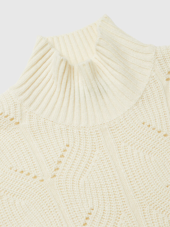 TURTLE NECK SWEATER Mulher image number 7